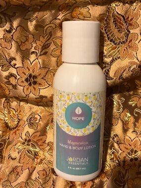 Hope Magnesium Lotion 3oz Hydrating Hand & Body - Jordan Essentials